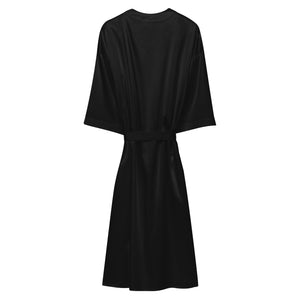 Satin robe